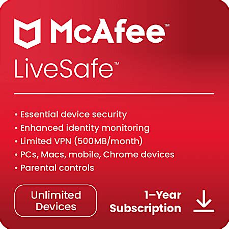 download mcafee livesafe